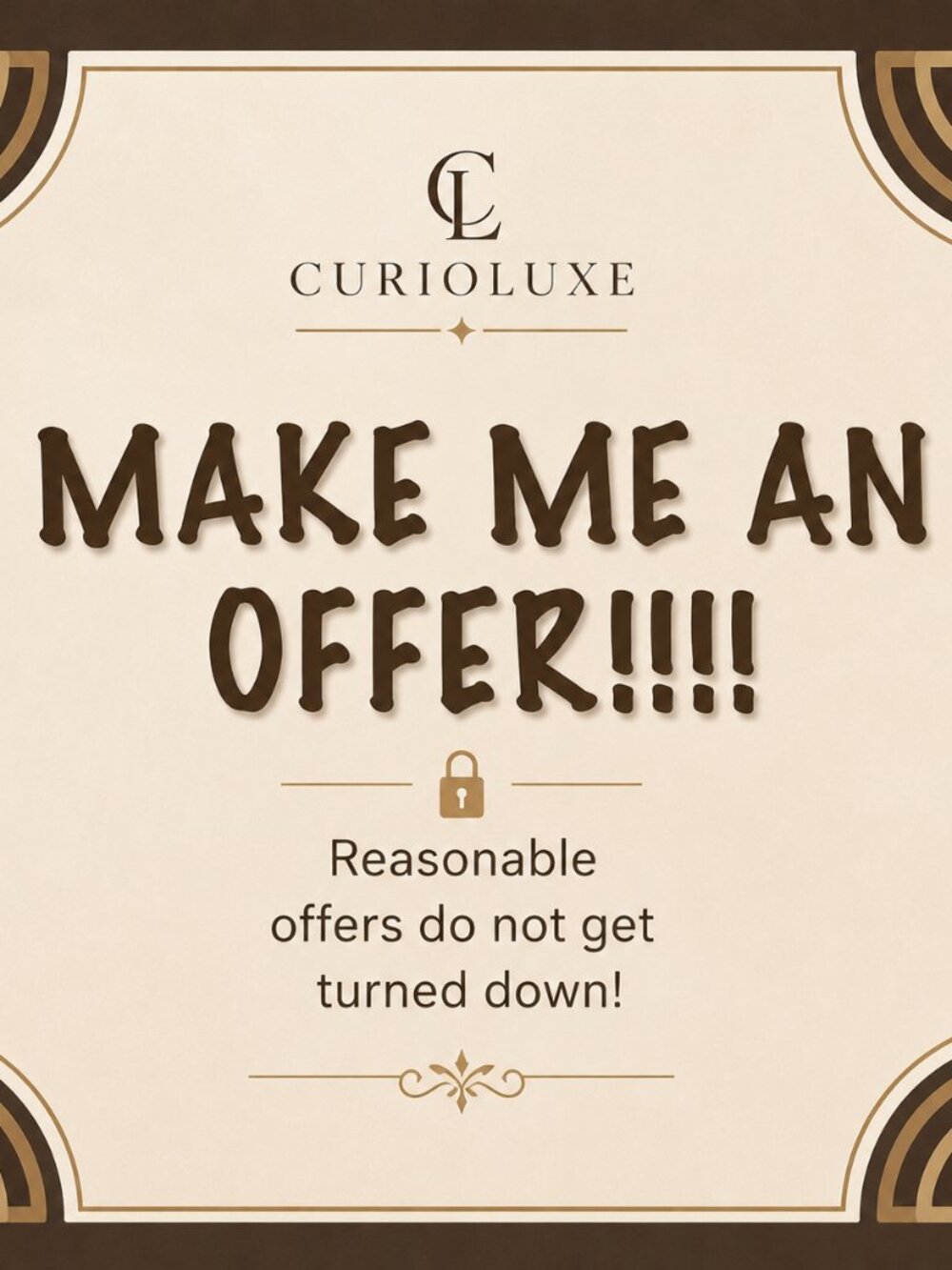 🛍 OFFERS ARE WELCOMED💲